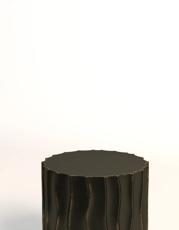 Crate And Barrel Acadia Accent Table 3D Model_03